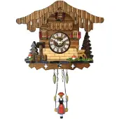 Engstler - 179 SQ - Wandklok met schommel - Quartz