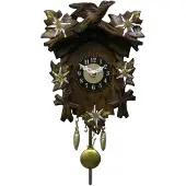 Engstler - 125/8 QP - Wandklok met slinger - Quartz