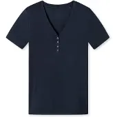 Schiesser Shirt ' Mix+Relax ' blauw
