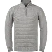 INDICODE JEANS Trui 'Richard' lichtgrijs