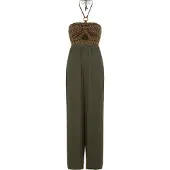 Bruno Banani Jumpsuit kaki / oranje