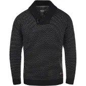 INDICODE JEANS Trui 'Copent' grijs / zwart