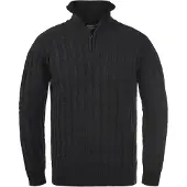 INDICODE JEANS Trui 'Paulo' zwart