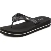 Venice beach Teenslipper zwart