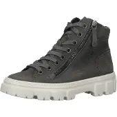 Paul green Hoge veterschoen met extra rits Paul Green Grijs | 5