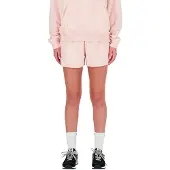 New Balance Korte broek Women Sport Essentials French Terry Short Quartz Pink-XS