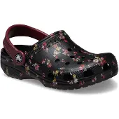 Crocs Classic Graphic Thermoplastische Zwarte/Multikleurige Instappers