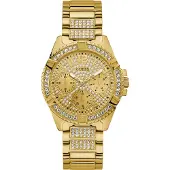 GUESS Analoog horloge 'Frontier' goud / wit