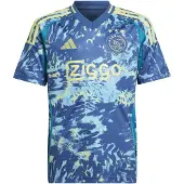 Adidas Functioneel shirt 'Ajax Amsterdam 24/25 Away' saffier / hemelsblauw / lichtgeel