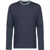 Mey Shirt donkerblauw / wit