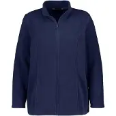 Ulla Popken Fleece jas marine