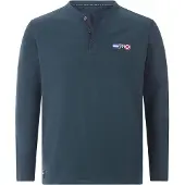 Jan Vanderstorm Comfort Fit Sweatshirt benzine, Effen