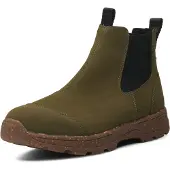 Woden Chelsea boots donkergroen / zwart