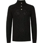 INDICODE JEANS Trui 'Benat' zwart