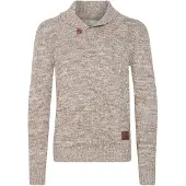 !Solid Trui 'Phil' beige / mokka