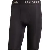 Adidas Sportbroek 'TECHFIT Compression Training Short' greige / zwart