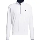 Adidas Functioneel shirt 'Lightweight Half-Zip' zwart / wit