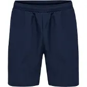Hummel Sportbroek 'Move Grid' marine / zilvergrijs / wit