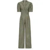 HotSquash Jumpsuit goud / olijfgroen