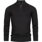 INDICODE JEANS Trui ' Gore ' zwart