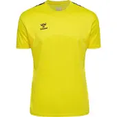 Hummel Functioneel shirt 'AUTHENTIC' geel / zwart