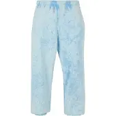 Urban Classics Broek 'Towel' lichtblauw / wit