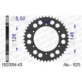 Afam 15203n Achtertandwiel