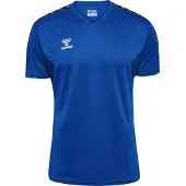 Hummel Functioneel shirt 'Authentic' kobaltblauw / grijs / zwart / wit