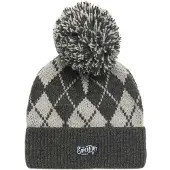 Superdry Gebreide Beanie met Patroon Grijs Grootte: 1SIZE