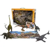 Deqube Pack Of Prehiosotoricos With Letters Ar 5 Units Groen Kinderen