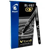 Pilot Pen Roller V Ball 0,7 mm Zwart (12 Stuks)