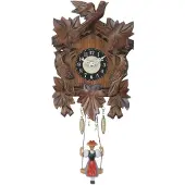 Engstler - 0128 SQ - Wandklok met schommel - Quartz