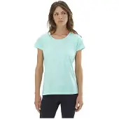 Millet Hiking Jacquard T-shirt Met Korte Mouwen Blauw S Vrouw