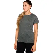 Trangoworld Rjavina T-shirt Met Korte Mouwen Grijs L Vrouw
