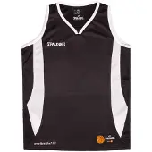 Spalding Jam Sleeveless T-shirt Zwart S Man