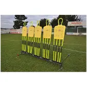 Powershot Trolley For Free Kick Dummies Rood,Zwart