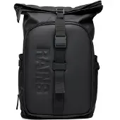 Rains - Texel Moulded Backpack 23 W3 - Dagrugzak zwart