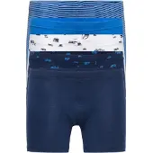 Schiesser Onderbroek blauw / donkerblauw / zwart / wit