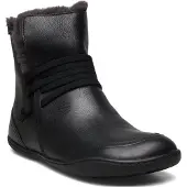 Camper Campervoor vrouwen. K400505-012 Peu Cami Leren Enkellaarsjes zwart (38), Leer, Plat, Geen, Casual