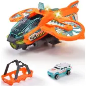 Dickie Toys - Speelgoedhelikopter Sky Patroller (35 cm) - Reddingvliegtuig met inklapbare vleugels en waternevelfunctie, speelgoedhelikopter voor kinderen vanaf 3 jaar