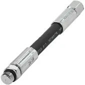 OMS High Pressure Hose Zwart,Zilver 15 cm