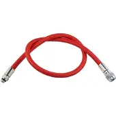 Metalsub Bcd Inflator Flex Hose Rood 102 cm