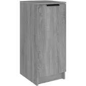 vidaXL Schoenenkast 30x35x70 cm bewerkt hout grijs sonoma eikenkleurig