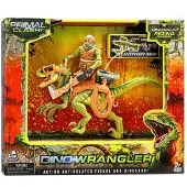Lanard Primal Clash Toy Dino Wrangler Goud Kinderen