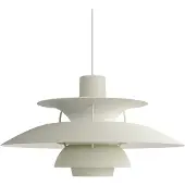 Louis Poulsen PH 5 hanglamp monochrome pale pewter - 5741115039