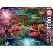 Educa Puzzle 3000 Japanese Garden Veelkleurig Kinderen