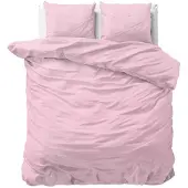 Dreamhouse Dekbedovertrek Katoen Stone Washed - Roze 200 x 200/220 cm