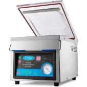 Maxima Vacumeermachine - 26 cm Seal - 28 x 38,5 x 9 cm Kamer