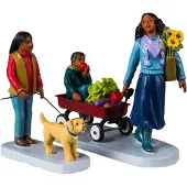 Lemax Farmers Market Saturday Harvest Crossing Collection 2024