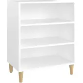 vidaXL Dressoir 57x35x70 cm bewerkt hout wit